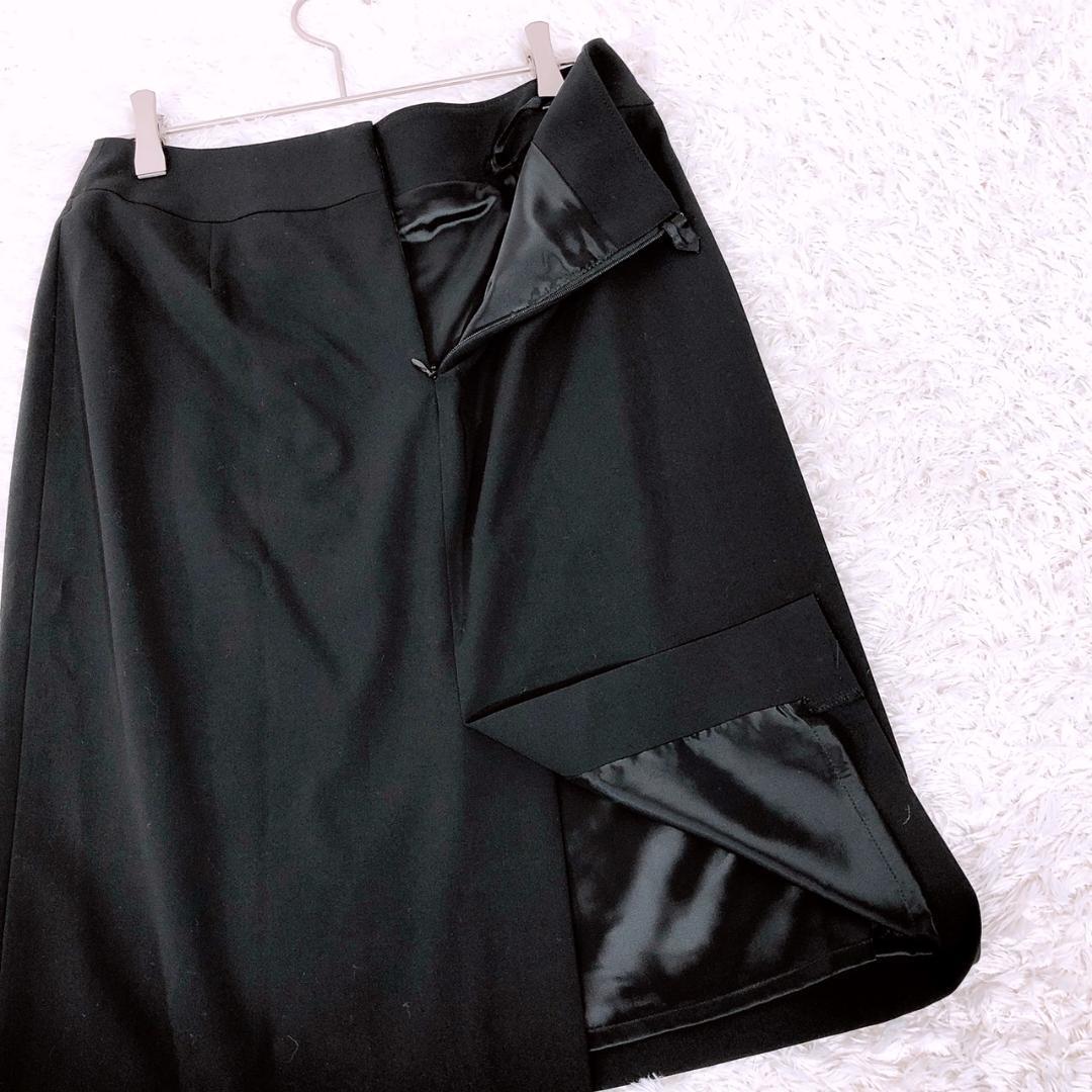 【10029】B品 NATURAL BEAUTY BASIC アウター スカート Mサイズ ブラック ナチュラルビューティーベーシック フォーマル レディース セット