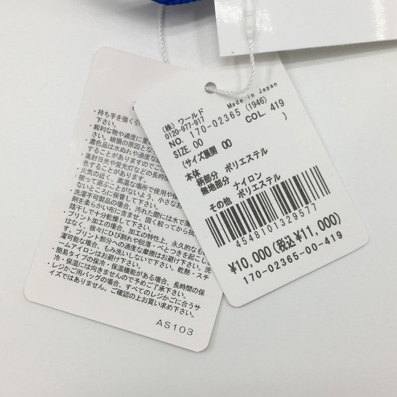 【11929】 新古品 TAKEO KIKUCHI タケオキクチ ショルダーバッグ サイズ00 ブラック 巾着 保冷機能 コラボ商品 メンズ 定価10000円