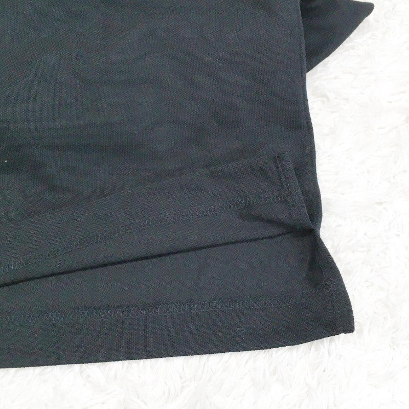 【12825】 新古品 KANGOL カンゴール ポロシャツ カットソー サイズXXL ブラック カジュアル ロゴ シンプル コラボ メンズ 定価3900円
