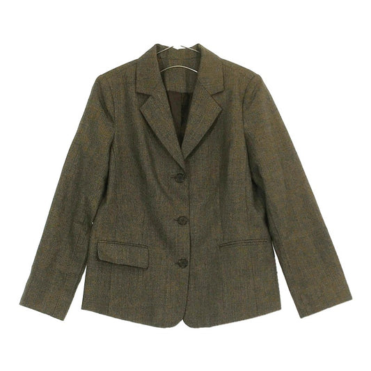 【14777】ジャケット テーラード スーツ ブラウン 三つボタン 段返り おしゃれ きれいめ シンプル メンズ オケージョン