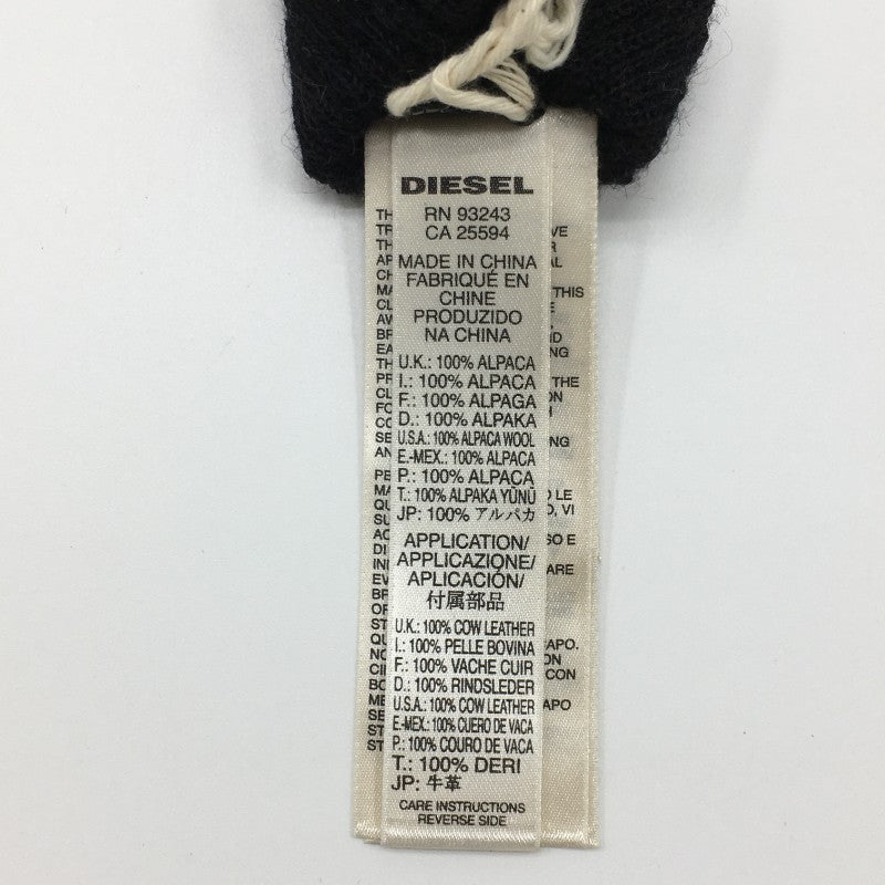 【17353】 新古品 DIESEL ディーゼル 手袋 グローブ サイズ1 レッド シンプル オシャレ スタイリッシュ カジュアル レディース