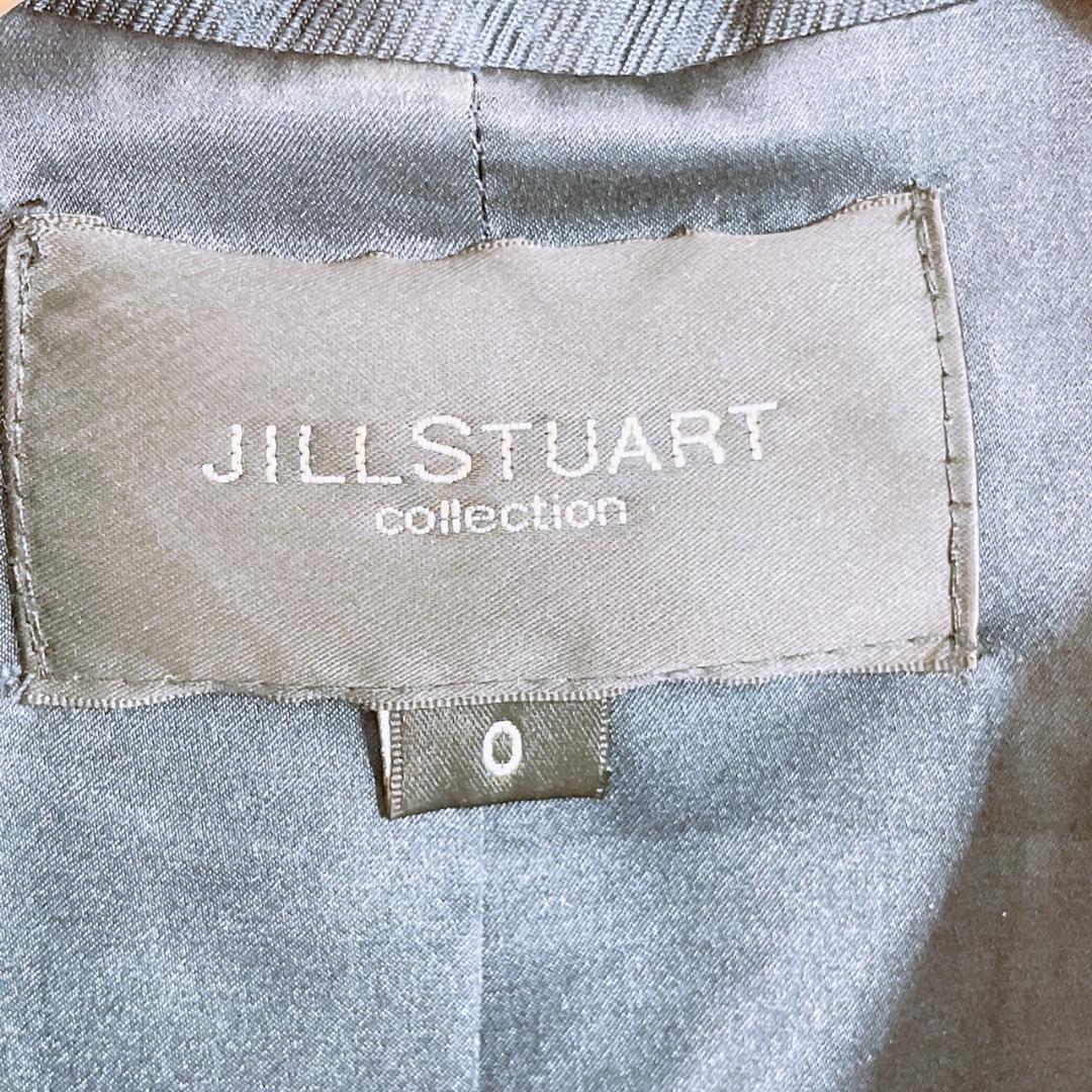 【17552】 JILL STUART ジルスチュアート アウター ブレザー ジャケット テーラードジャケット 0 XSサイズ相当 メタルボタン 高級感 ジル