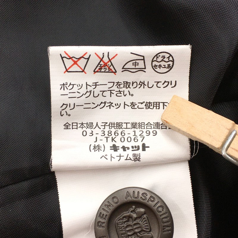 【28660】 ジャケット サイズ110 ブラック 胸ポケット 飾り付き カッコいい ポケット付き 入学式 卒業式 襟付き シンプル キッズ