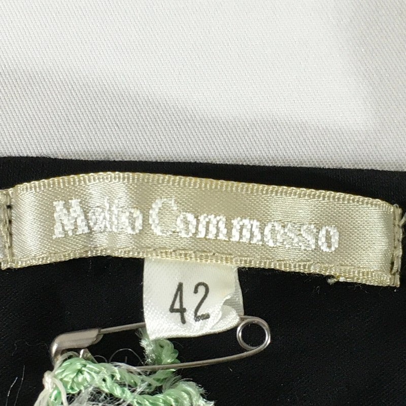 【28862】 新古品 Molto Commosso モルトコモッソ タンクトップ サイズ42 / 約XL(LL) ブラック スパンコール レディース 定価8295円