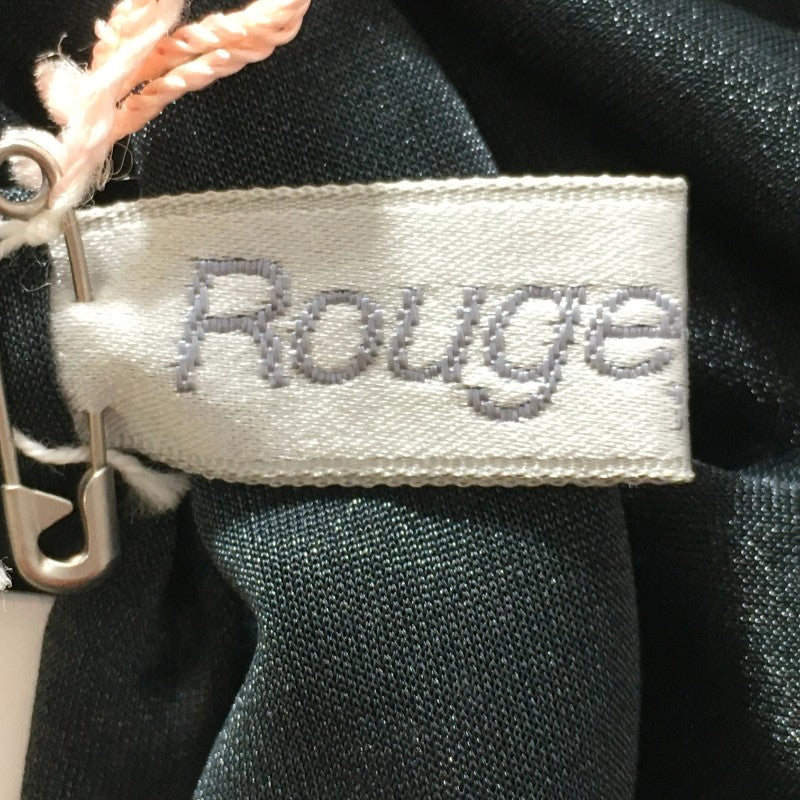【28881】 新古品 ROUGE GORGE ルージュゴルジュ ノースリーブシャツ サイズ11 / 約L ブラック かっこいい オシャレ レディース 定価9975円