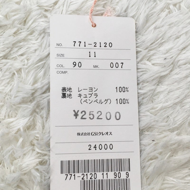 【29044】 新古品 Paure Porea ロングスカート サイズ11 ブラック サイズL相当 シンプル ファスナー付き レディース 定価25200円
