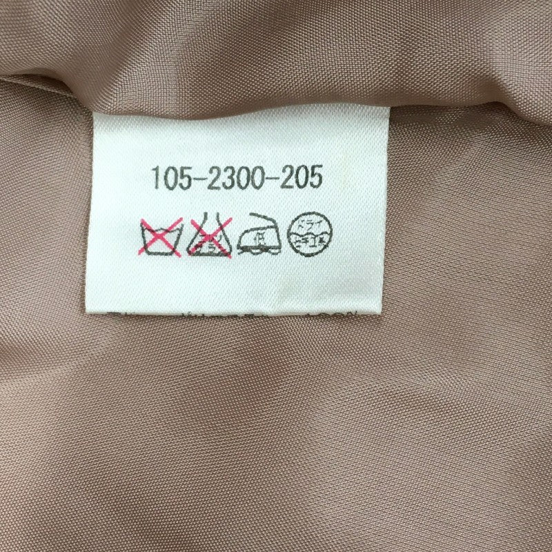 【29067】 新古品 plume-d'or プリムドール ロングスカート サイズ42 / 約XL(LL) ベージュ ジップアップ レディース 定価20000円