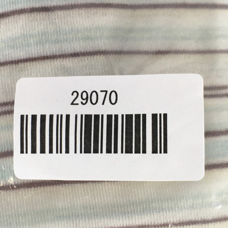 【29070】 DUSOL デュソール 七分袖Tシャツ カットソー サイズ11+ / 約XL(LL) マルチカラー ボーダー オシャレ レディース 定価9900円