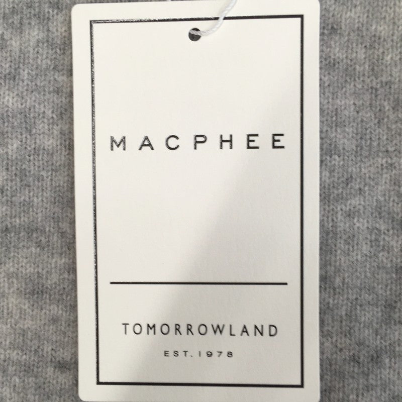 【29560】 MACPHEE マカフィー ロングコート サイズS / 約S グレー シンプル オシャレ スタイリッシュ レディース