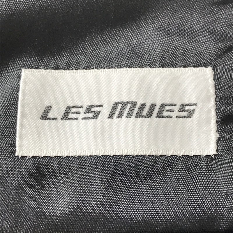 【29747】 LES MUES レミュー スーツ サイズY6 / 約L ブラック シンプル ズボン 2着セット フォーマル 礼服 ビジネス メンズ