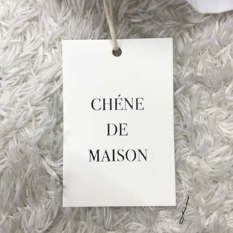 【30172】 新古品 CHENE DE MAISON シェヌドメゾン トップス ホワイト サイズM相当 可愛い 明るい 爽やか おしゃれ レディース