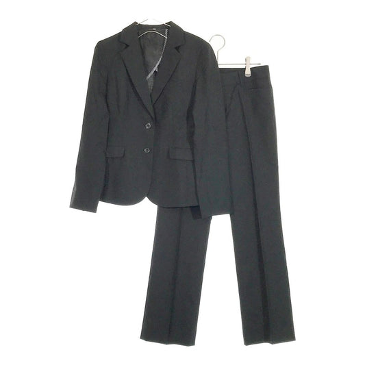 【30586】 SUIT SELECT スーツセレクト スーツ サイズ9 / 約M ブラック ビジネス フォーマル 入学式 卒業式 レディース
