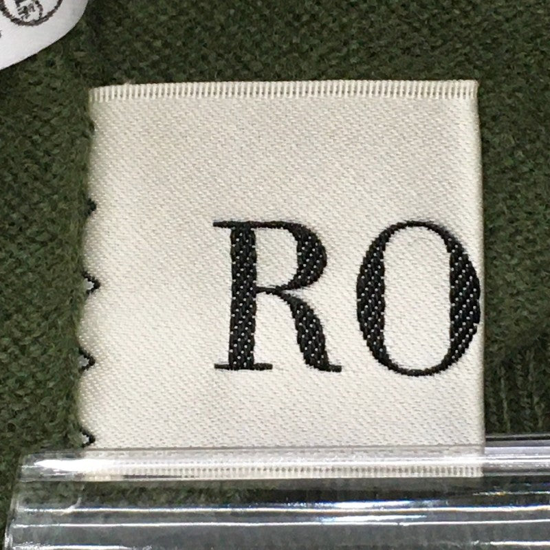 【30942】 ROPE' ロペ セーター サイズ36 / 約S グリーン 無地 プレーン カジュアル ストレッチ 運動性 ボイルネック レディース