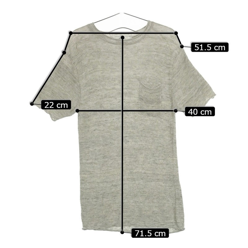 【31580】 JOURNAL STANDARD relume ジャーナルスタンダードレリューム トップス サイズS グレー 半袖Tシャツ シンプル メンズ