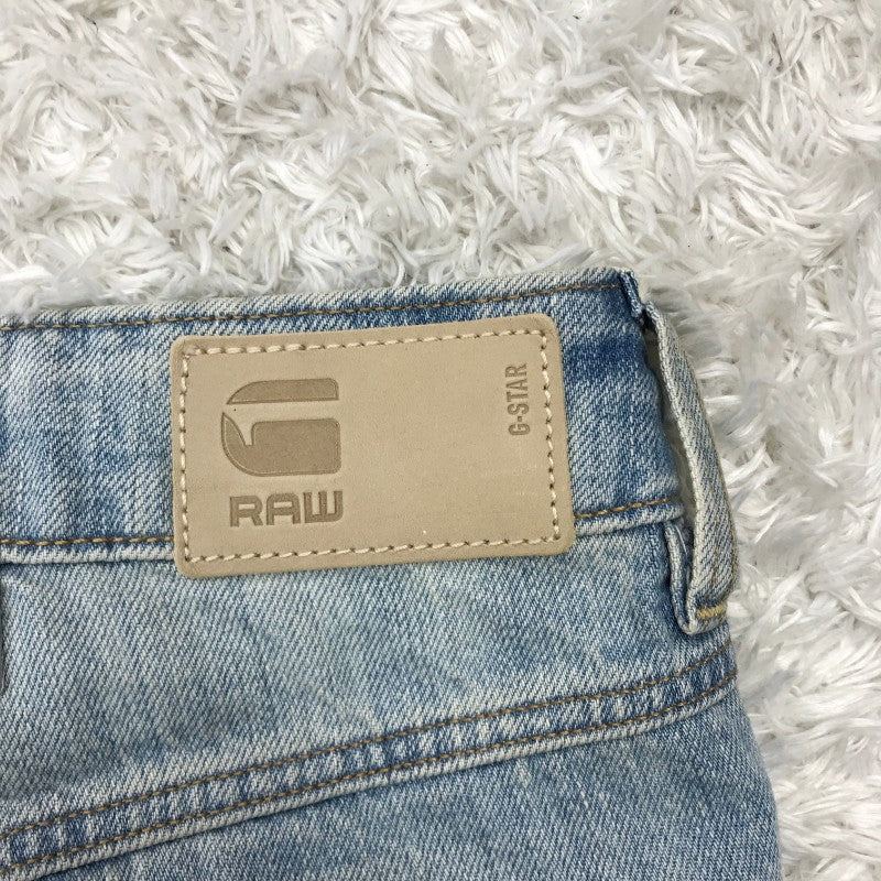 【32241】 新古品 G‐STAR RAW ジースターロゥ デニム ジーンズ ジーパン サイズW24‐L30 / 約M ブルー シンプル オシャレ レディース