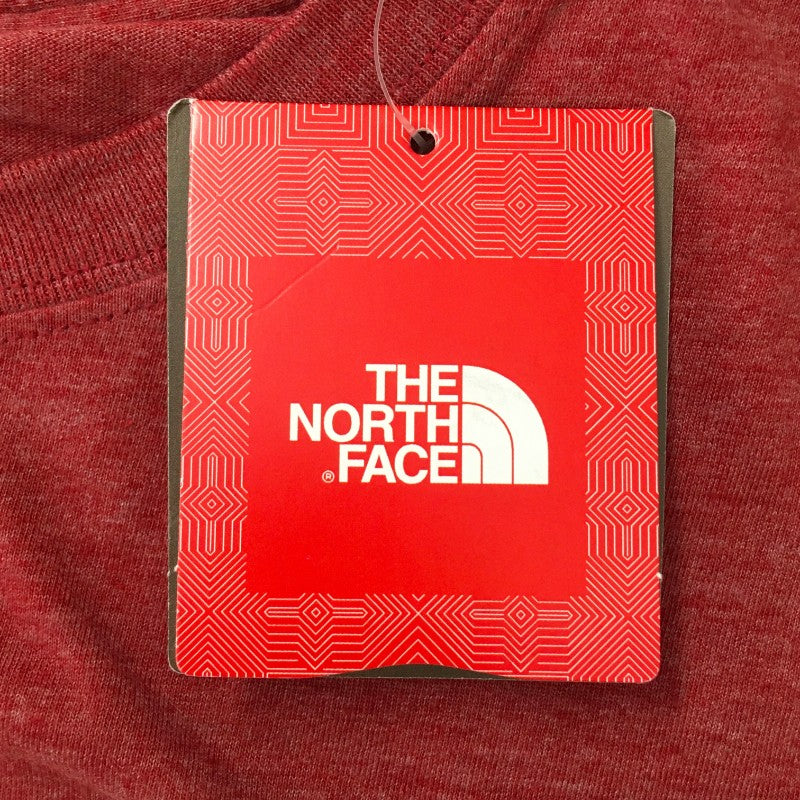 【34998】 新古品 THE NORTH FACE ザノースフェイス 半袖Tシャツ カットソー サイズS レッド カジュアル プリント シンプル メンズ
