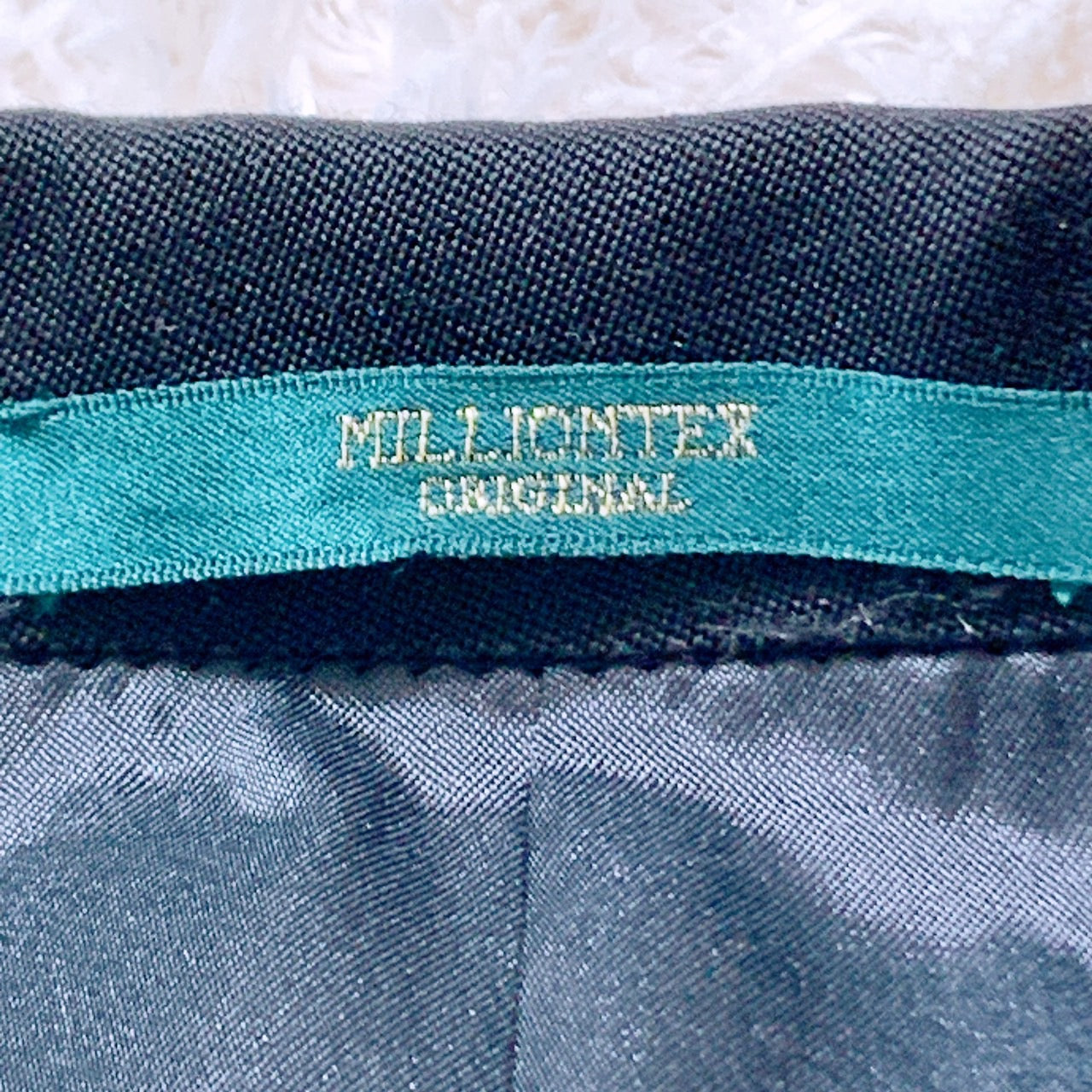 【26886】 MILLIONTEX ミリオンテックス スーツ サイズAB6 / 約XL(LL) ブラック フォーマル 冠婚葬祭 ウエストアジャスター付き メンズ