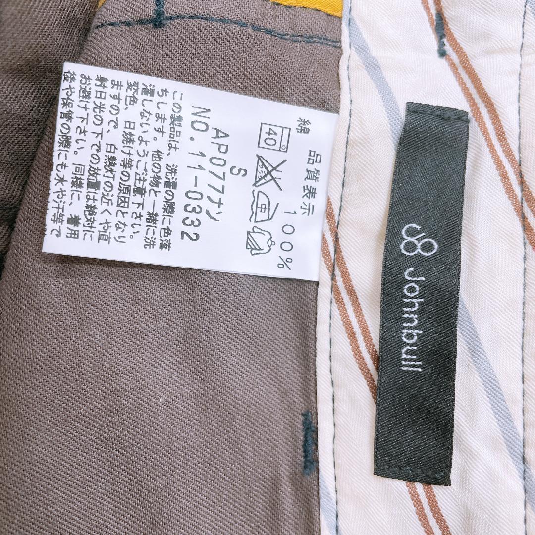 【01701】 JOHN BULL ジョンブル パンツ ショートパンツ ブラック 春夏 Sサイズ ポケットあり ショート丈 カジュアル レディース 美品