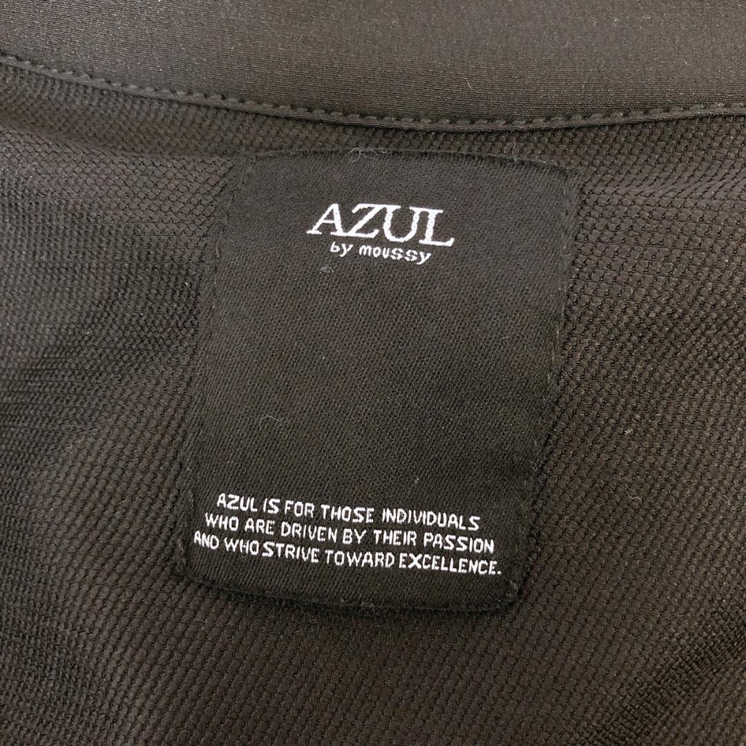 【05899】 AZUL BY MOUSSY アズールバイマウジー アウター S 黒 スタイリッシュ ブラック 長袖 ジャケット