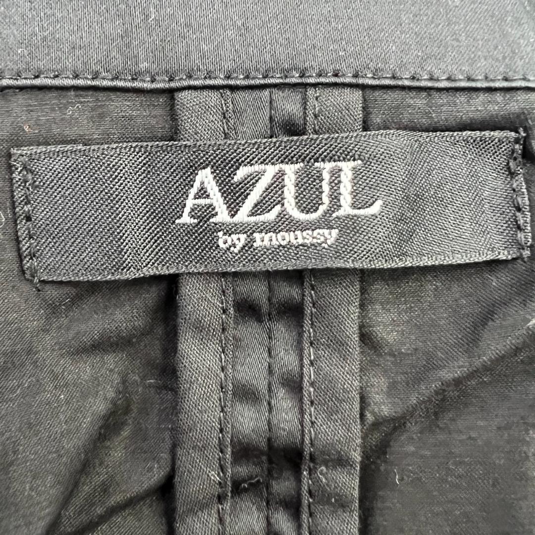 【05900】新古品 AZUL by moussy アズール バイ マウジー ジャケット S 黒 テーラード 未使用 おしゃれ クール