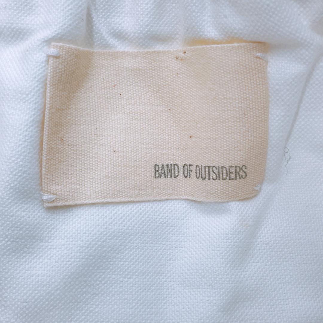 【06015】新古品 BAND OF OUTSIDERS バンドオブアウトサイダーズ ビスチェ SF ホワイト 白 春夏 タグ付き