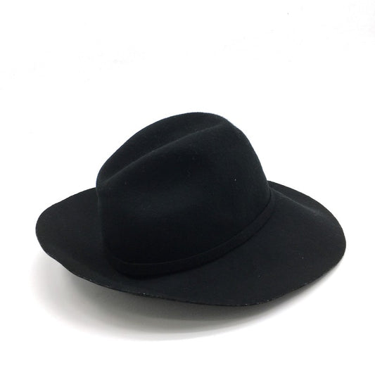 【06612】Raffaello Bettini ラファエロ・ベッティーニ 帽子 ハット 黒 ブラック シンプル おしゃれ かわいい シック 小物