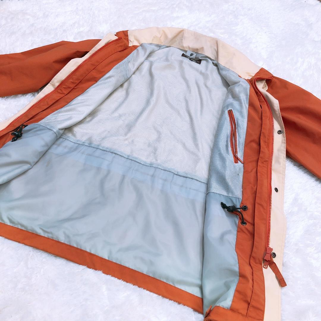 【06689】 JANERIVER ジェーンリバー ジャンパー L オレンジ ポケットあり ジップアップ アウトドア 防寒 スポーツ 寒さ対策