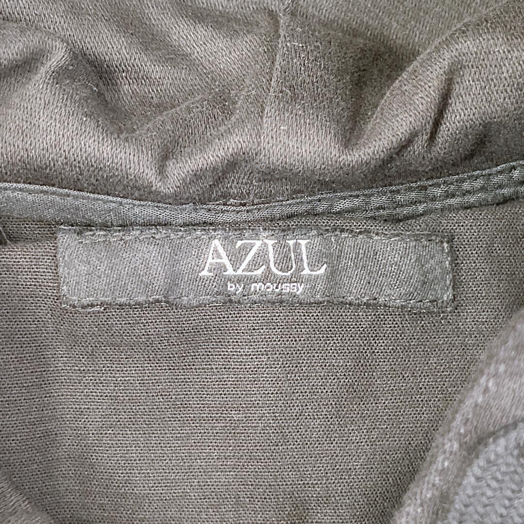 【07327】 新品 AZUL by moussy アズール バイ マウジー アウター パーカー S ブラック 黒 カジュアル メンズ