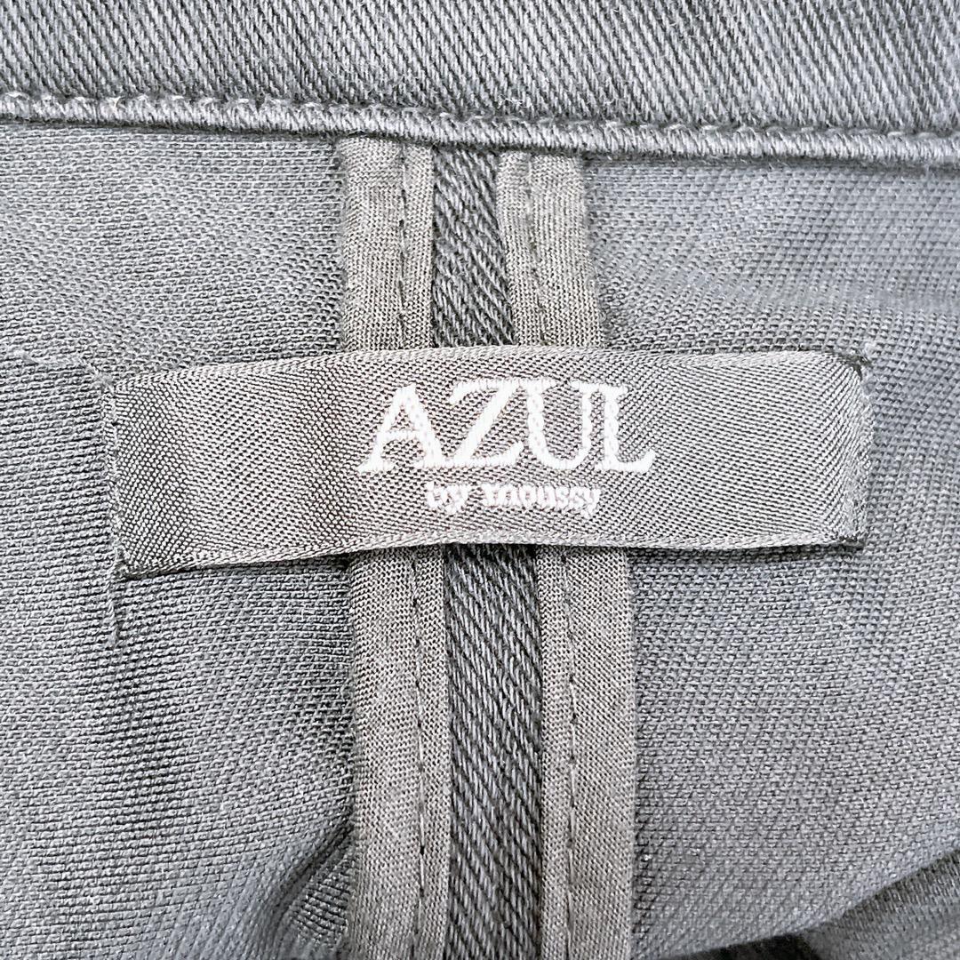 【07494】AZUL アズール ジャケット ブラック M テーラード ポケット 黒 長袖 人気ブランド ストレッチ ポケットあり