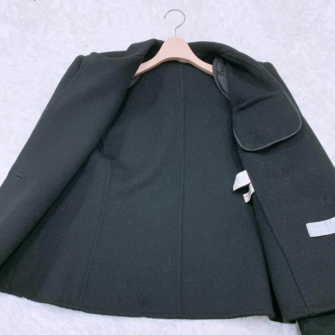 【08484】 sorelle fontana ソレルフォンタナ テーラードジャケット シングル ブラック 黒 フォーマル 11A2