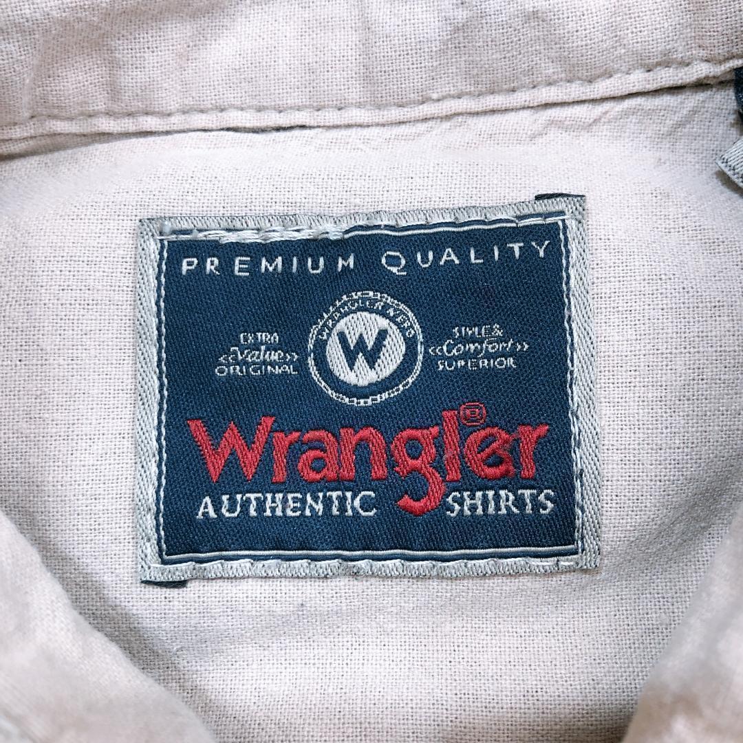【08863】 WRANGLER ラングラー 長袖シャツ 厚手 S 無地 シンプル ブラック メンズ 紳士 上品