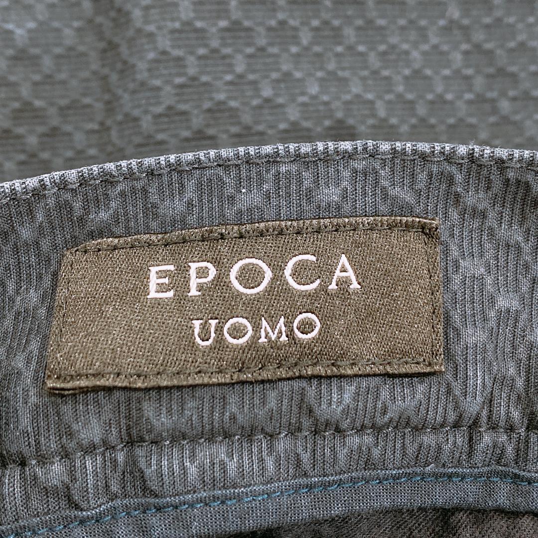 【10397】美品 EPOCA UOMO ショートパンツ ブラック シンプル エポカウォモ パンツ ハーフパンツ 半ズボン ズボン カジュアル 無地