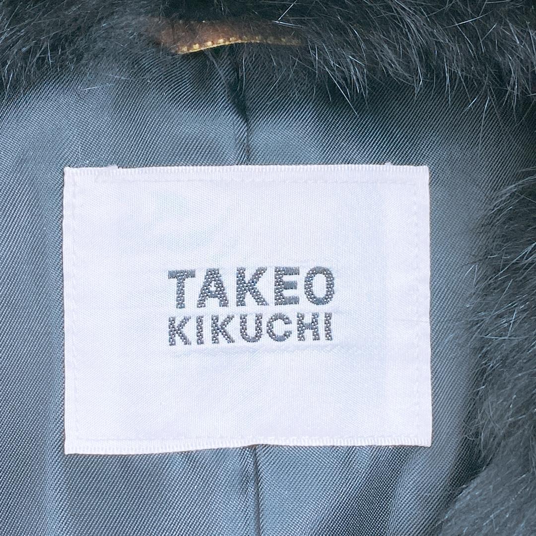 【10448】B品 TAKEO KIKUCHI アウター ブラック シンプル タケオ キクチ コート 上着 ジャケット カジュアル メンズ 紳士 かっこいい