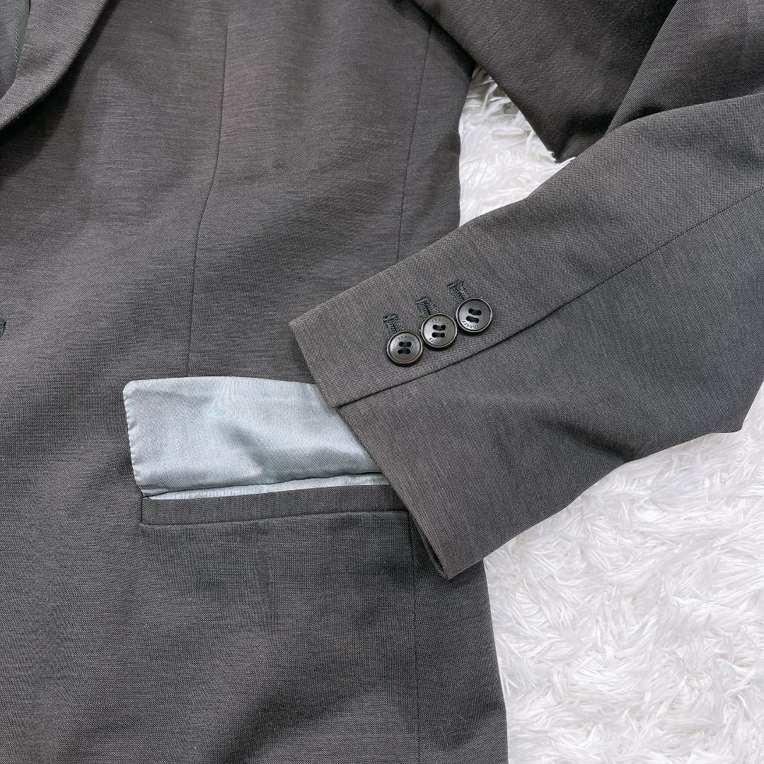 【10716】B品 theory ジャケット 38 Mサイズ相当 グレー メンズ 紳士 紳士服 スーツジャケット セオリー 薄手 羽織 オフィス カジュアル