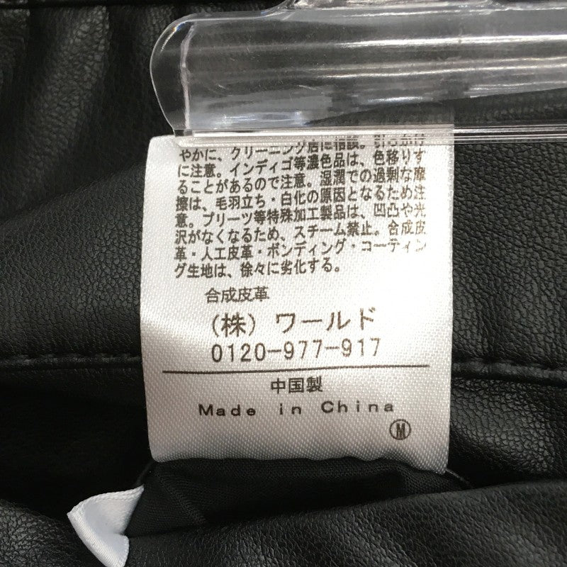 【12855】 新古品 TAKEO KIKUCHI タケオキクチ ハーフパンツ サイズ66 F ブラック シンプル オシャレ レディース 定価10000円