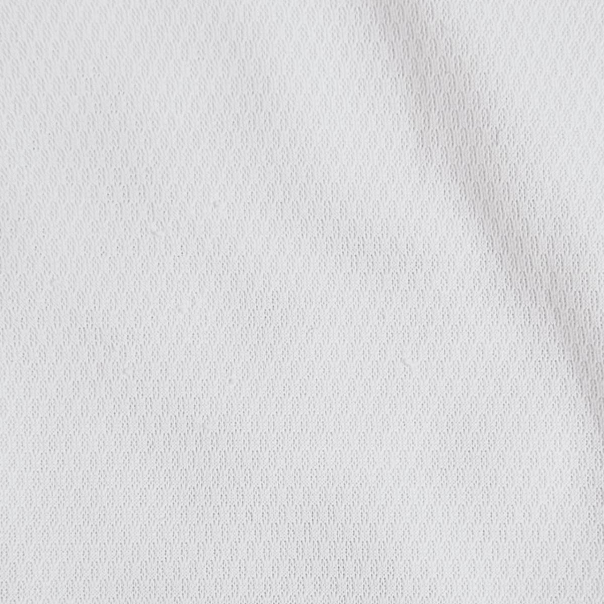 メンズXL JUN&ROPE 半袖ポロシャツ 白 ホワイト カジュアル スポーツ シンプル ワンポイント ストライプ ジュン&ロペ 【13687】