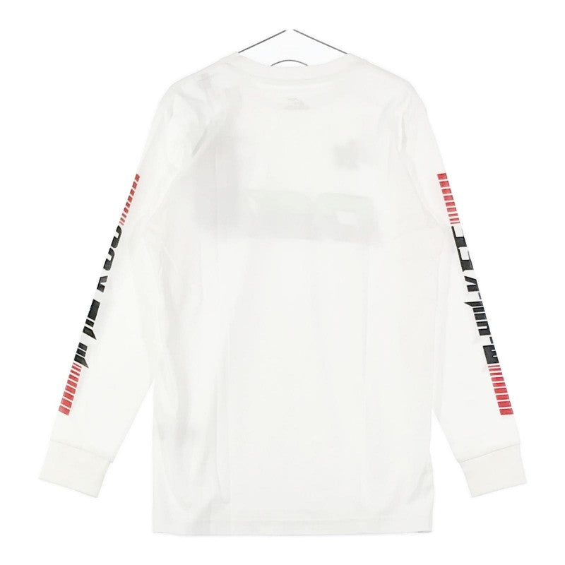 【13736】 新古品 DIESEL ディーゼル 長袖Tシャツ ロンT カットソー サイズXXS ホワイト カジュアル コラボ ロゴ プルオーバー メンズ