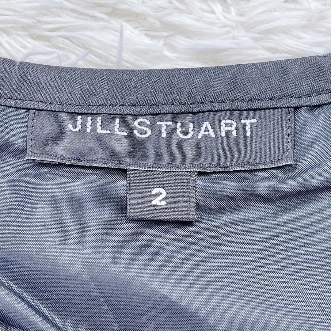 【14015】美品 JILL STUART ジルスチュアート タックプリーツ フレアミニスカート 黒 Sサイズ スカート 冬スカート シンプル レディース
