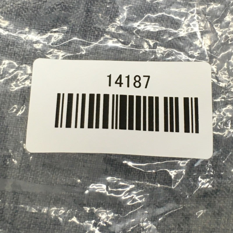 【14187】 INDIVI インディヴィ テーラードジャケット グレー サイズM相当 ノーカラー シンプル 無地 ビジネスシーン レディース