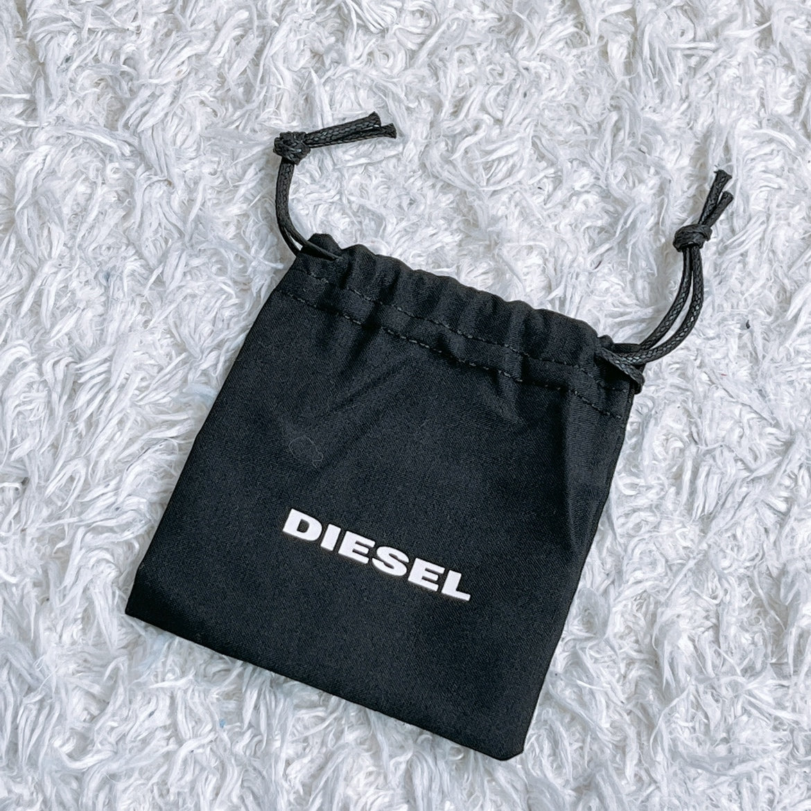 新古品 レディースF DIESEL ネックレス ゴールド 金 未使用 タグ付き ピザ おしゃれ ハイブランド ディーゼル 【14320】