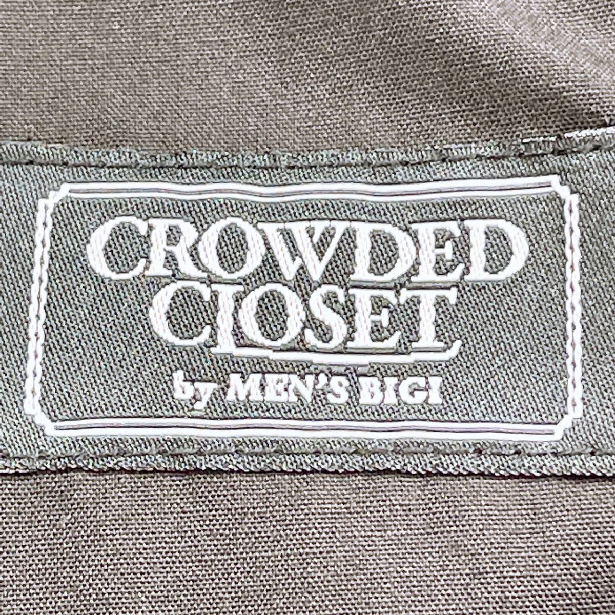 メンズ02 CROWDED CLOSET by MEN'S BIGI ボトムス ネイビー パンツ シンプル カジュアル クラウデッドクローゼット メンズビギ【14416】
