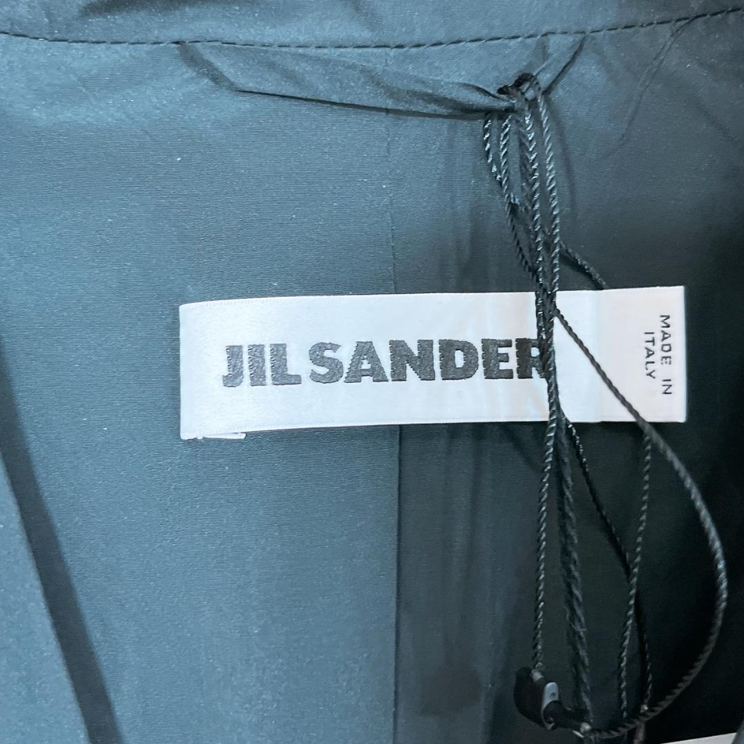 【14485】 新品 JILSANDER ジルサンダー トップス ジャケット テーラードジャケット 34 XSサイズ相当 ブラック 黒 新品未使用 シャツ素材