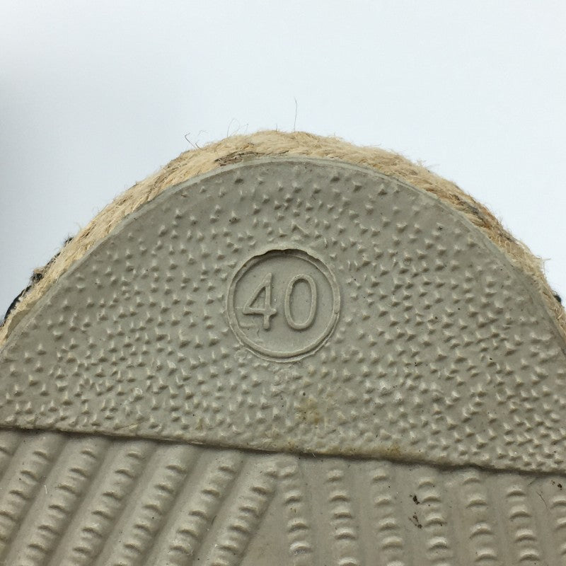 【14570】 新古品 ELLE エル スニーカー 靴 サイズ40 ブラック サイズ24.5cm相当 シンプル スタイリッシュ カジュアル メンズ 定価6990円