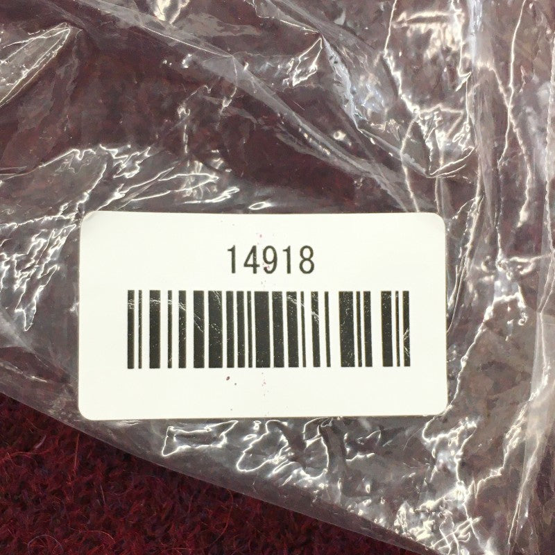 【14918】 新古品 DIESEL ディーゼル セーター サイズXXS ボルドー ニット ダメージ加工 アルパカ混 ゆるダボ オシャレ レディース