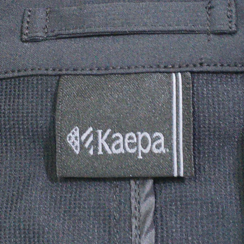 【15520】 kaepa ケイパ ジャケット サイズM ブラック シンプル 無地 スポーティ スタイリッシュ かっこいい メンズ