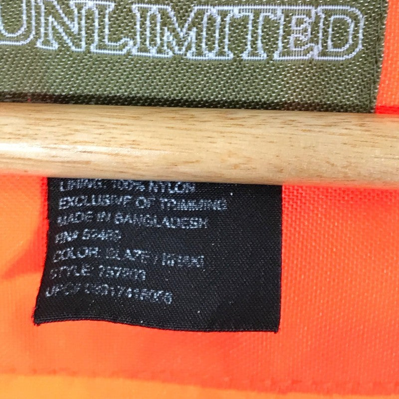 メンズ QUAIL UNLIMITED ベスト オレンジ 茶 ブラウン ポケット付き シンプル カジュアル ポリエステル クエイルアンリミテッド 【15577】