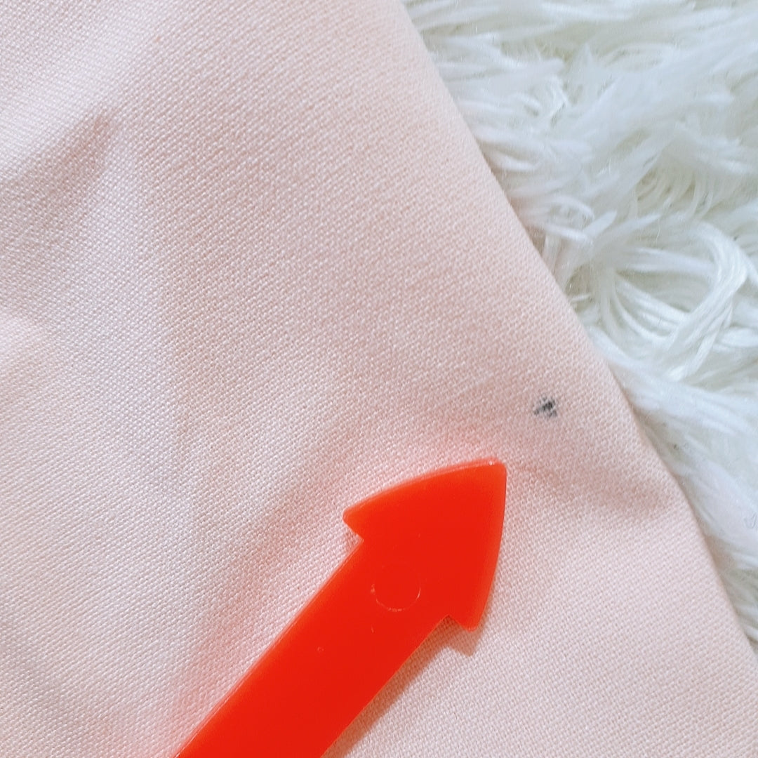 レディースM ZARABASIC ボトムス ベビーピンク 薄ピンク パンツ シンプル スラックス ザラベーシック 【15699】