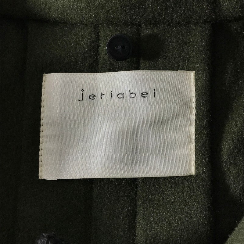 【15752】 JERLABEL ジェットレーベル アンサンブル グリーン Мサイズ相当 カジュアル シンプル かっこいい 大人っぽい レディース