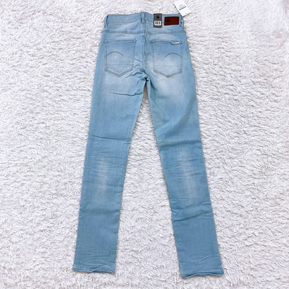 レディースW27 L32 G-STAR RAW ボトムス ブルー B品 訳あり品 パンツ デニム デニムパンツ シンプル カジュアル ジースターロゥ【15938】