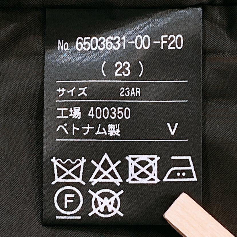【16143】B品 tokyo SOIR アウター 23AR ブラック 訳あり商品 東京ソワール ノーカラー ロング コート フォーマル 黒 レディース